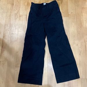 Gap high rise wide leg crop pants size 2